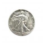 1941-D Walking Liberty Half Dollar