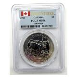 2013 Canada One Ounce Fine Silver Wildlife Series