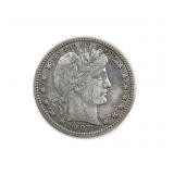 1907-D Barber Quarter