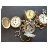 Harley Davidson and Train Pocket Watches