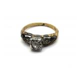 ï¿½Sterling Topï¿½ ï¿½10K Gold Filledï¿½ Marked Ring Size