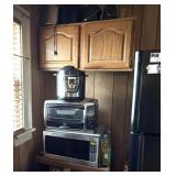 Microwave & Cart, Toaster Oven, Power Cooker &