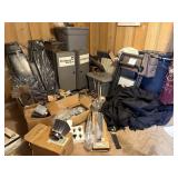 Automotive Cabinet & Contents, Used Harley Engine