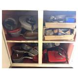 Pots, Pans, and More (contents of cabinet)