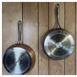 Gotham Steel Pans and Wall Decor in Kitchen