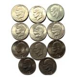 (11) 1971-1976 Eisenhower Dollars