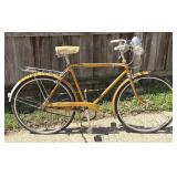 Vintage Dunelt Bicycle with Headlight and Wichita