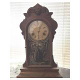 Antique Gilbert Clock Company Clock 11ï¿½ x 5ï¿½ x