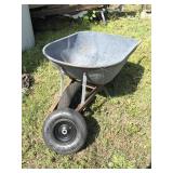 Wheelbarrow w/ Spare Tire