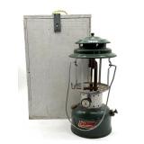 Coleman Model 220F Lantern (no globe) and Wood