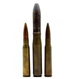 Vintage WWII and More Rounds 50Cal, 20mm, and More