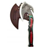 Old Smoky Colored Wood Handle Hatchet with