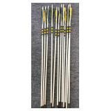 Vintage Wood Arrows- one is missing its tip