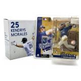 Mike Sweeney KC Royals Figure and Kendrys Morales
