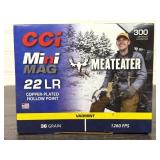 (300) Rounds CCI .22LR Mini Mag Copper-Plated