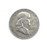 1957-D Franklin Half Dollar
