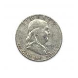 1951-S Franklin Half Dollar