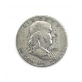 1951-S Franklin Half Dollar
