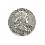 1957-D Franklin Half Dollar