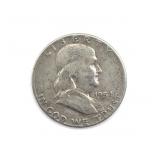1954 Franklin Half Dollar