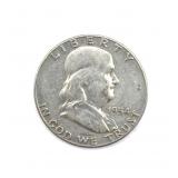 1954 Franklin Half Dollar