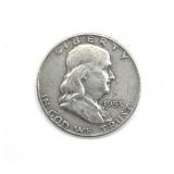1953-D Franklin Half Dollar