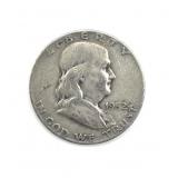 1952-D Franklin Half Dollar