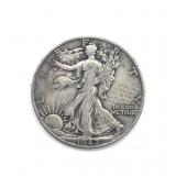 1942-S Walking Liberty Half Dollar