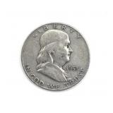 1953-D Franklin Half Dollar