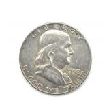 1958-D Franklin Half Dollar