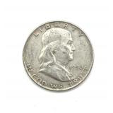 1950-D Franklin Half Dollar