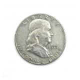 1953-D Franklin Half Dollar