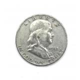 1951-D Franklin Half Dollar