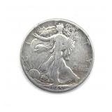 1945 Walking Liberty Half Dollar