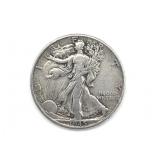 1945 Walking Liberty Half Dollar