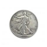 1945 Walking Liberty Half Dollar