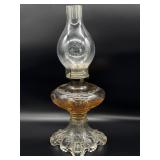 Antique Princess Oil Lamp with Moon and Star