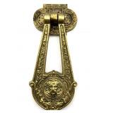 Vintage Brass Door Knocker 7.5"