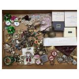 Jewelry, Pins, Buttons, and More