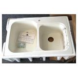 Swanson Kitchen Sink - 33" x 22" with 9" deep