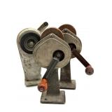 (3) Vintage Hand Crank Knife Sharpeners -