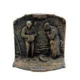 Antique Metal Book End