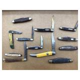 Vintage Pocket Knives : Imperial, Schrade, Pin-up