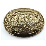 Cattle Roping Belt Buckle