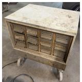 Hardware Cart & Contents, 23'x17'x24'
