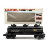Lionel Sunoco 3 Dome Tank Car O & 027 Gauge with