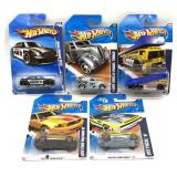 (5) HotWheels Cars in Original Packaging