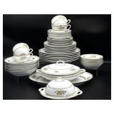 Hand-Painted Nippon China Set- one salad plate