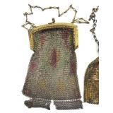 Antique/Vintage Metal Mesh Small Purses 3' x 6'