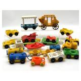 Vintage Fisher Price Little People Vehicles :